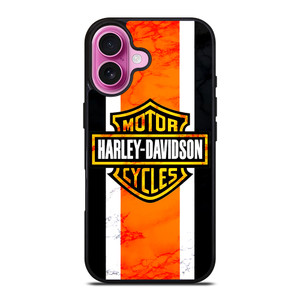 HARLEY DAVIDSON MARBLE LOGO iPhone 16 Plus Case