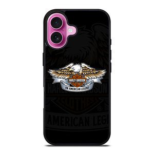HARLEY DAVIDSON MOTOR EAGLE LOGO iPhone 16 Plus Case