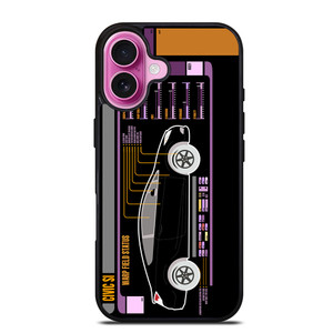 HONDA CIVIC DOHC VTEC iPhone 16 Plus Case