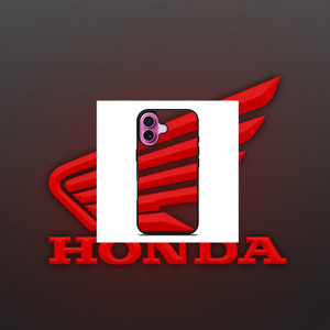 HONDA RED EMBLEM iPhone 16 Plus Case