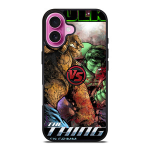 HULK VS THING iPhone 16 Plus Case HULK VS THING iPhone 16 Plus Case