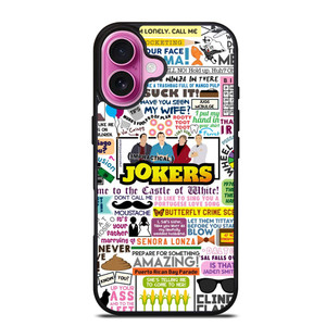IMPRACTICAL JOKERS QUOTES iPhone 16 Plus Case IMPRACTICAL JOKERS QUOTES iPhone 16 Plus Case