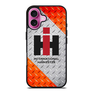 INTERNATIONAL HARVESTER IH FARMALL ORANGE EMBLEM iPhone 16 Plus Case