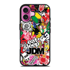 JDM STICKER BOMB iPhone 16 Plus Case JDM STICKER BOMB iPhone 16 Plus Case