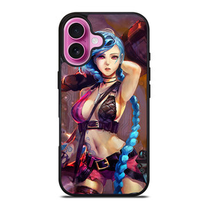 JINX SEXY LEAGUE OF LEGEND iPhone 16 Plus Case JINX SEXY LEAGUE OF LEGEND iPhone 16 Plus Case