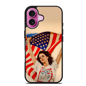 LANA DEL REY AMERICAN FLAG iPhone 16 Plus Case LANA DEL REY AMERICAN FLAG iPhone 16 Plus Case