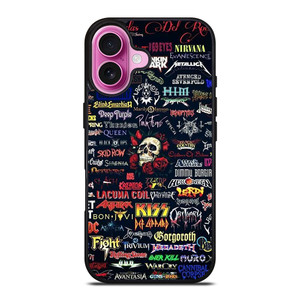 LEGEND OF ROCK BAND iPhone 16 Plus Case