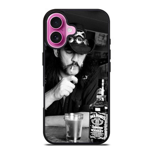 LEMMY WHISKY BOTTLE MOTORHEAD iPhone 16 Plus Case