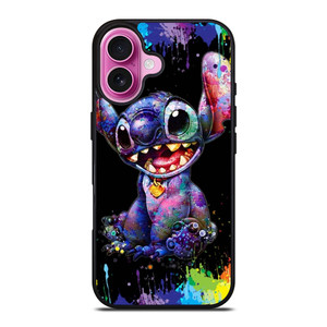 LILO AND STITCH ART iPhone 16 Plus Case LILO AND STITCH ART iPhone 16 Plus Case