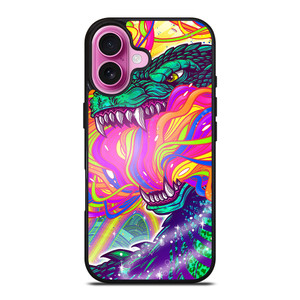 LISA FRANK GODZILLA iPhone 16 Plus Case