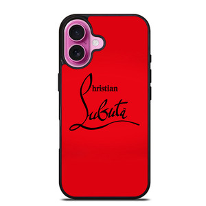 LOUBOUTIN LOGO iPhone 16 Plus Case