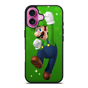 LUIGI SUPER MARIO iPhone 16 Plus Case LUIGI SUPER MARIO iPhone 16 Plus Case