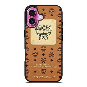 MCM WORLDWIDE PARFUM LOGO iPhone 16 Plus Case MCM WORLDWIDE PARFUM LOGO iPhone 16 Plus Case