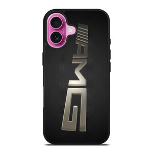 MERCEDES AMG LOGO CARBON PERSPECTIVE iPhone 16 Plus Case