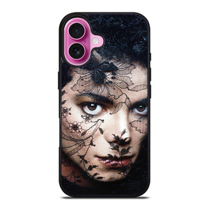 MICHAEL JACKSON FACE POTRAIT iPhone 16 Plus Case MICHAEL JACKSON FACE POTRAIT iPhone 16 Plus Case