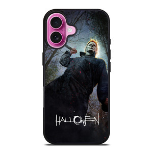 MICHAEL MYERS HALLOWEEN HORROR MOVIE iPhone 16 Plus Case MICHAEL MYERS HALLOWEEN HORROR MOVIE iPhone 16 Plus Case