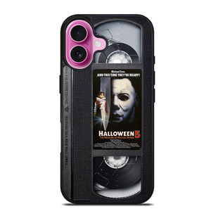MICHAEL MYERS HALLOWEEN VHS TAPE iPhone 16 Plus Case