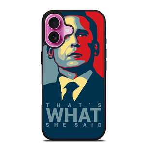 MICHAEL SCOTT ART iPhone 16 Plus Case