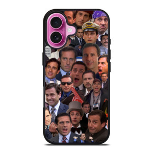 MICHAEL SCOTT COLLAGE iPhone 16 Plus Case