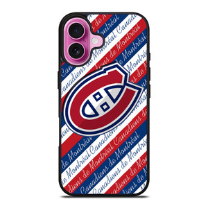 MONTREAL CANADIENS HOCKEY LOGO EMBLEM iPhone 16 Plus Case