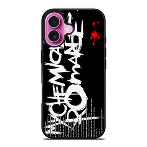 MY CHEMICAL ROMANCE LYRIC iPhone 16 Plus Case MY CHEMICAL ROMANCE LYRIC iPhone 16 Plus Case