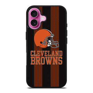 NEW CLEVELAND BROWNS ART iPhone 16 Plus Case