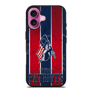 NFL TEAM LOGO NEW ENGLAND PATRIOTS iPhone 16 Plus Case