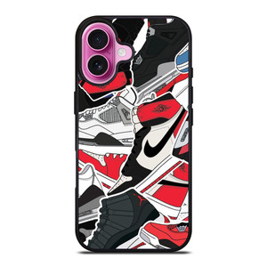 NIKE AIR JORDAN SHOES ART iPhone 16 Plus Case NIKE AIR JORDAN SHOES ART iPhone 16 Plus Case