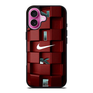 NIKE BLOCKS RED iPhone 16 Plus Case