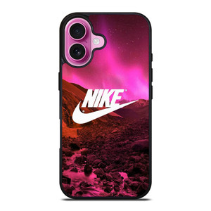 NIKE LOGO AURORA PURPLE iPhone 16 Plus Case NIKE LOGO AURORA PURPLE iPhone 16 Plus Case
