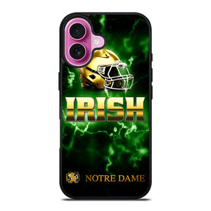 NOTRE DAME IRISH LOGO GREEN iPhone 16 Plus Case NOTRE DAME IRISH LOGO GREEN iPhone 16 Plus Case