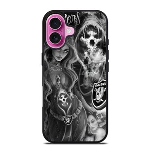 OAKLAND RAIDERS HAUNTED iPhone 16 Plus Case