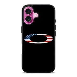OAKLEY AMERICAN FLAG LOGO iPhone 16 Plus Case OAKLEY AMERICAN FLAG LOGO iPhone 16 Plus Case