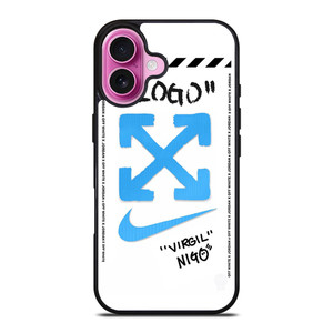 OFFWHITE LOGO VIRGIL NIGO iPhone 16 Plus Case