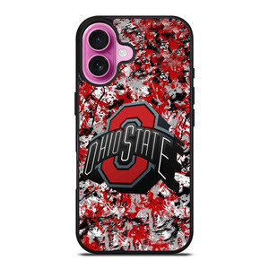 OHIE STATE BUCKEYES FOOTBALL EMBLEM iPhone 16 Plus Case