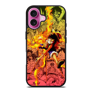 ONE PIECE LUFFY FIRE PUNCH iPhone 16 Plus Case ONE PIECE LUFFY FIRE PUNCH iPhone 16 Plus Case