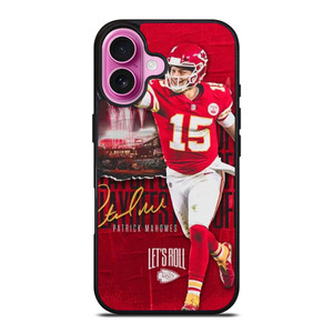 PATRICK MAHOMES KC CHIEFS iPhone 16 Plus Case PATRICK MAHOMES KC CHIEFS iPhone 16 Plus Case