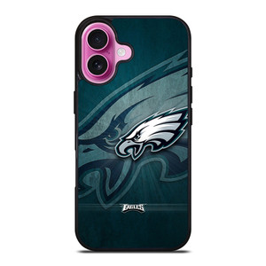 PHILADELPHIA EAGLES NFL SILOUET iPhone 16 Plus Case PHILADELPHIA EAGLES NFL SILOUET iPhone 16 Plus Case