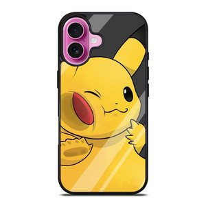 PIKACHU POKEMON CHUBBY iPhone 16 Plus Case