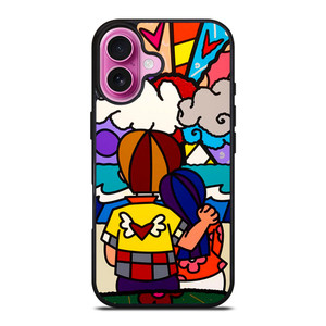 POP ART ROMERO BRITTO iPhone 16 Plus Case POP ART ROMERO BRITTO iPhone 16 Plus Case