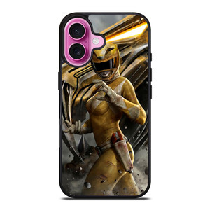 POWER RANGER YELLOW iPhone 16 Plus Case POWER RANGER YELLOW iPhone 16 Plus Case