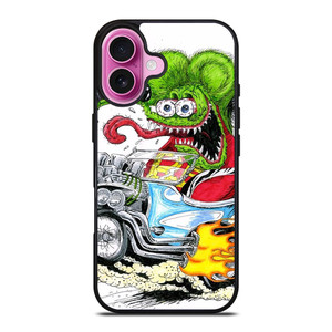 RAT FINK HOT ROD iPhone 16 Plus Case RAT FINK HOT ROD iPhone 16 Plus Case
