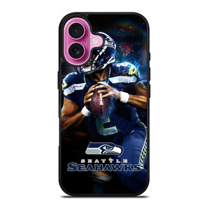 RUSSELL WILSON SEATTLE SEAHAWKS NFL iPhone 16 Plus Case RUSSELL WILSON SEATTLE SEAHAWKS NFL iPhone 16 Plus Case