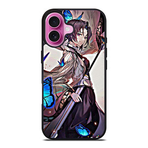 SHINOBU KOCHO DEMON SLAYER ANIME MANGA iPhone 16 Plus Case SHINOBU KOCHO DEMON SLAYER ANIME MANGA iPhone 16 Plus Case