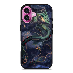 SHINY RAYQUAZA POKEMON iPhone 16 Plus Case SHINY RAYQUAZA POKEMON iPhone 16 Plus Case