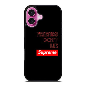 SUPREME FRIENDS DON'T LIE iPhone 16 Plus Case SUPREME FRIENDS DON'T LIE iPhone 16 Plus Case