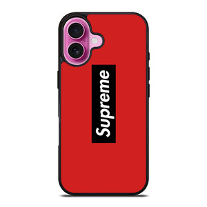 SUPREME LOGO iPhone 16 Plus Case