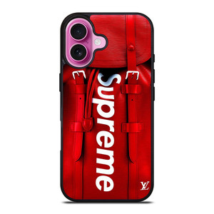 SUPREME RED BAG iPhone 16 Plus Case SUPREME RED BAG iPhone 16 Plus Case