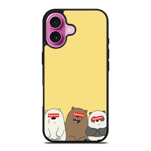 SUPREME WE BARE BEAR iPhone 16 Plus Case SUPREME WE BARE BEAR iPhone 16 Plus Case