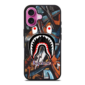 SUPREME X BAPE ABSTRACTIVE iPhone 16 Plus Case SUPREME X BAPE ABSTRACTIVE iPhone 16 Plus Case